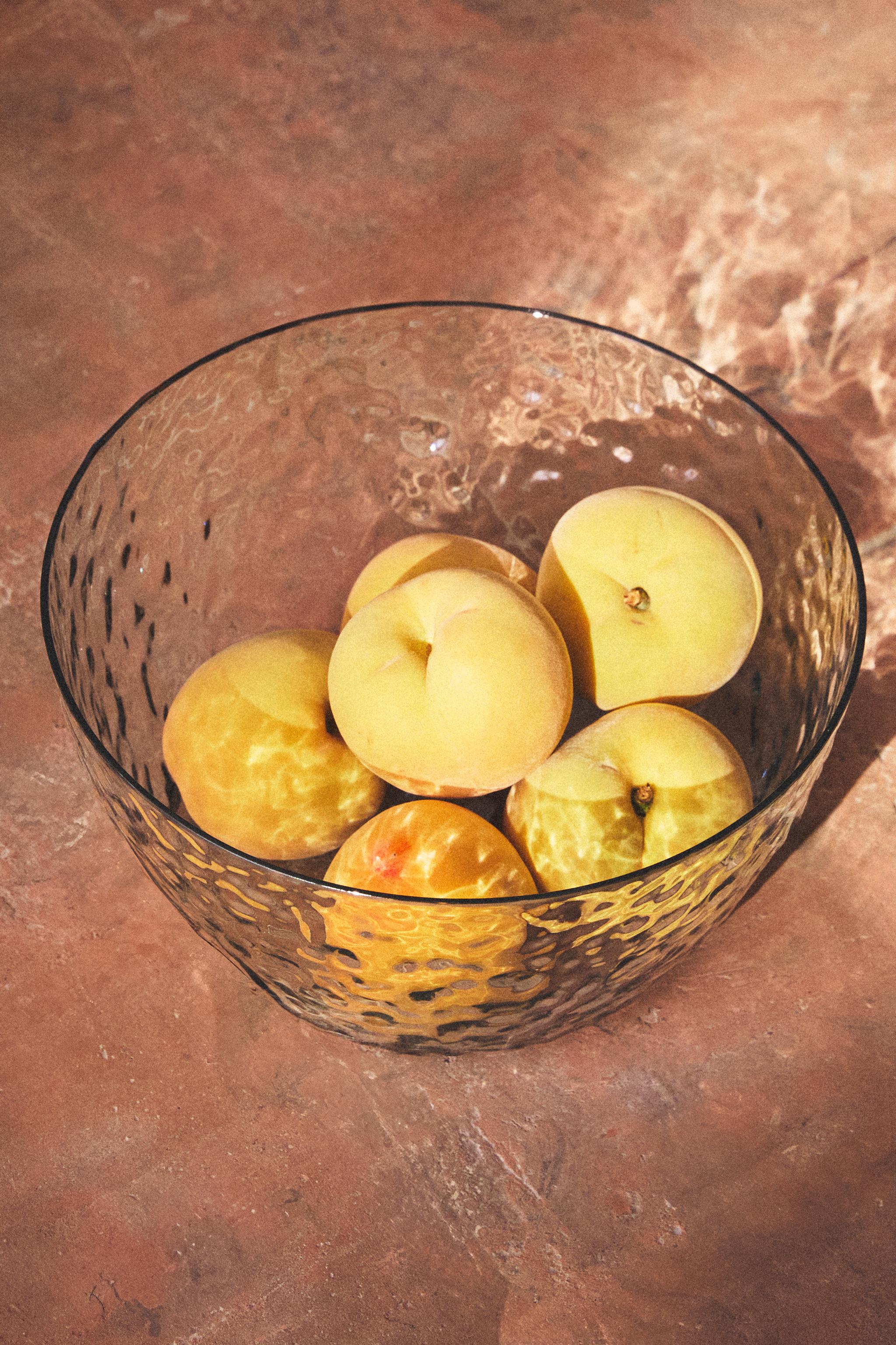 ACRYLIC TEXTURED SALAD BOWL